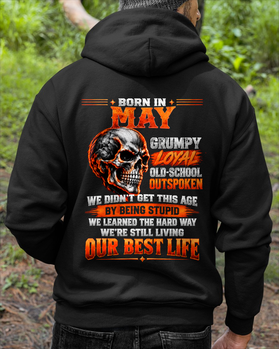 MAY - Born In May, Grumpy Loyal & Old-School - Gift For Men - KATE05 (SKU2610-76-05)
