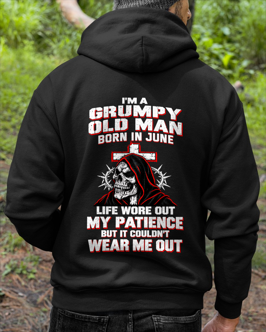 JUNE MEN'S SHIRT - I'm A Grumpy Old Man Born In June - Funny Gift For Yourself - KATE06 (SKU2609-107-06)
