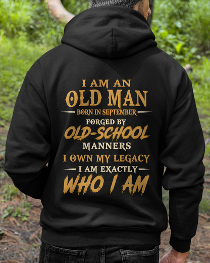 SEPTEMBER - Old Man Born In September - Funny Birthday Gift For Men (SKU2608-384-09)