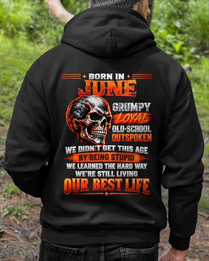 JUNE - Born In June, Grumpy Loyal & Old-School - Gift For Men - KATE06 (SKU2610-76-06)