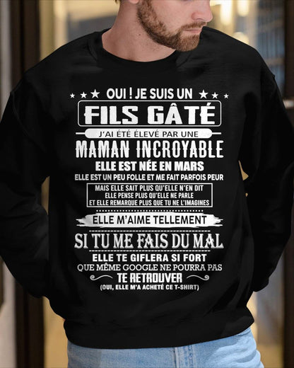 MARS - FILS GÂTÉ – CADEAU DE MAMAN - KATE03 (SKU26T-0172-03)