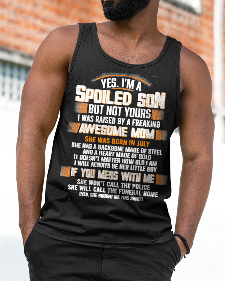 JULY - Raised By A Freaking Awesome Mom - FROM MOM TO SON - KATE07 (SKU26T-01-45-07)