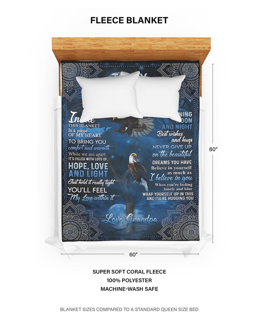 Special Gift For Your Grandson Blanket - From Grandpa (SKUB11-140)