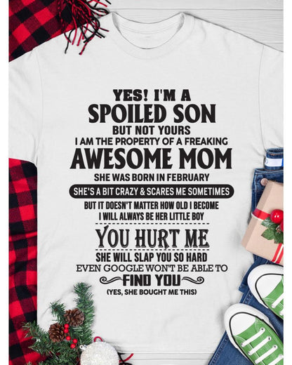 February - Gift for Son from Mom - KATE02 ( SKU-MS01-02)