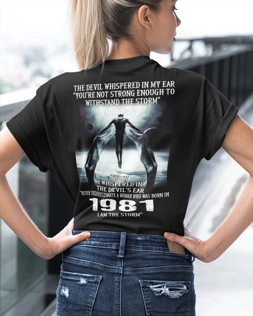 1981-I AM THE STORM US1981 - FMA (SKU-WN1981)
