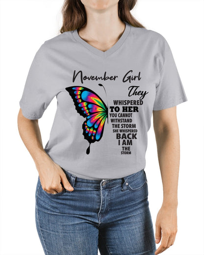 NOVEMBER GIRL, THEY WHISPERED TO HER YOU CANNOT WITHSTAND THE STORM SHE WHISPERED BACK I AM THE STORM – KATE11 fma ( SKU26T-01297-11)
