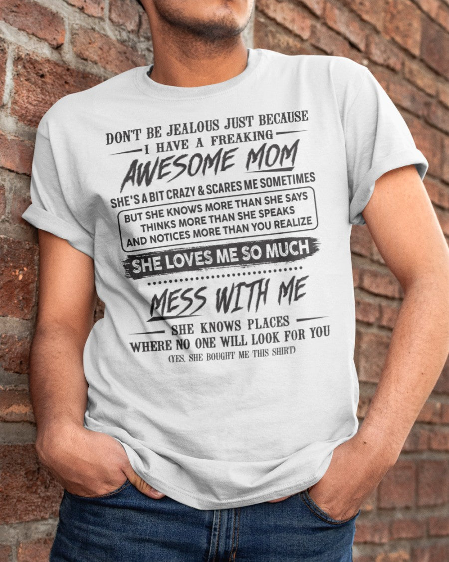 Awesome Mom - Perfect Gift For Your Son From Mom - KATE00 (SKU TRI 03.03.03)