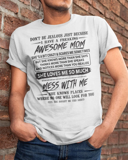 Awesome Mom - Perfect Gift For Your Son From Mom - KATE00 (SKU TRI 03.03.03)