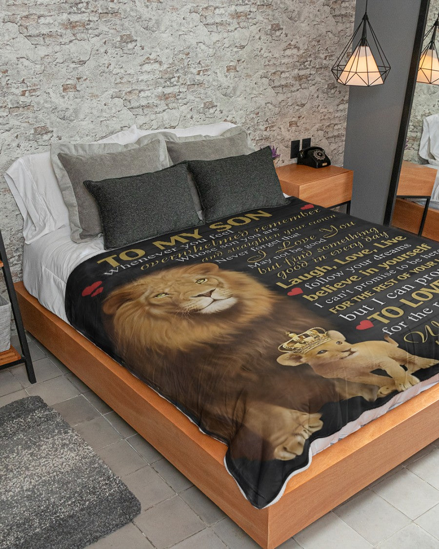 Special Gift For Your Son Blanket - From Mom (SKUB11-74)