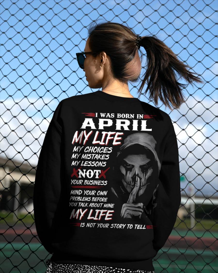 I WAS BORN IN APRIL - FMA (SKU08-36-04)