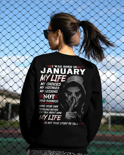 I WAS BORN IN JANUARY- FMA (SKU08-36-01)