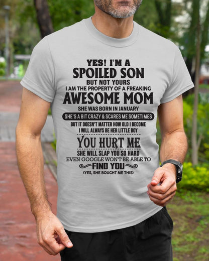 January - Gift for Son From Mom - KATE01 ( SKU-MS01-01)