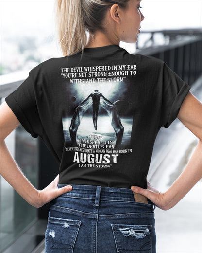 AUGUST - NEVER UNDERESTIUNDER A WOMAN - I AM THE STORM -FMA (SKU-CHAUU-08)