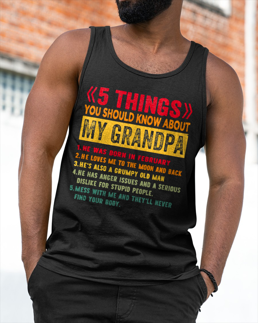 FEBRUARY - GRUMPY GRANDPA - PERFECT GIFT FOR YOUR GRANDCHILD - SKU2606-36-02