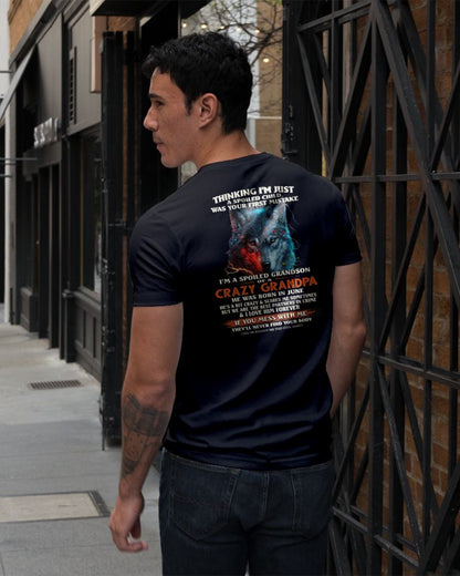 JUNE -  SPOILED GRANDSON - GIFT FROM GRANDPA - KATE06 (SKU26T-01-43-06)