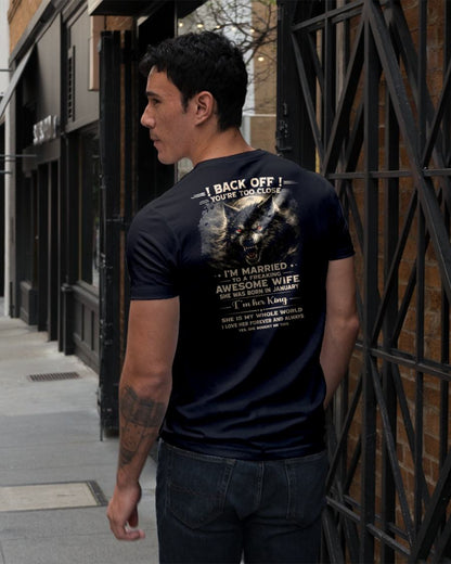 JANUARY - BACK OFF! YOU'RE TOO CLOSE - GIFT FROM WIFE - KATE01 (SKU26T-01-25-01)