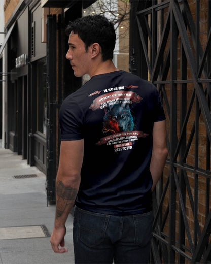 JANVIER -  JE SAIS RESPECTER – T-SHIRT D’ANNIVERSAIRE POUR HOMME - frKATE01 (SKU12-266-01)