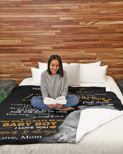 Special Gift For Your Son Blanket - From Mom