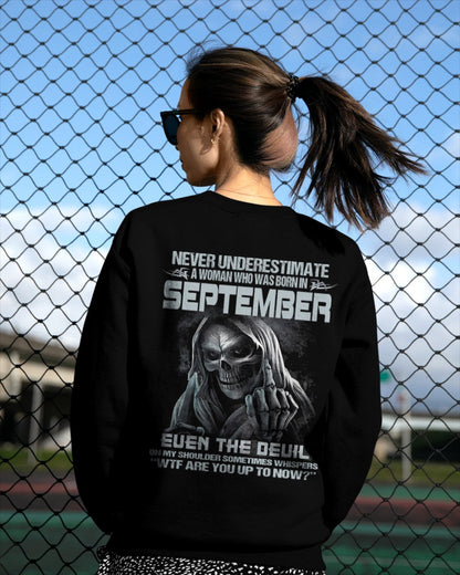 SEPTEMBER - NEVER UNDERESTIUNDER A WOMAN - FMA (SKU09-13-09)