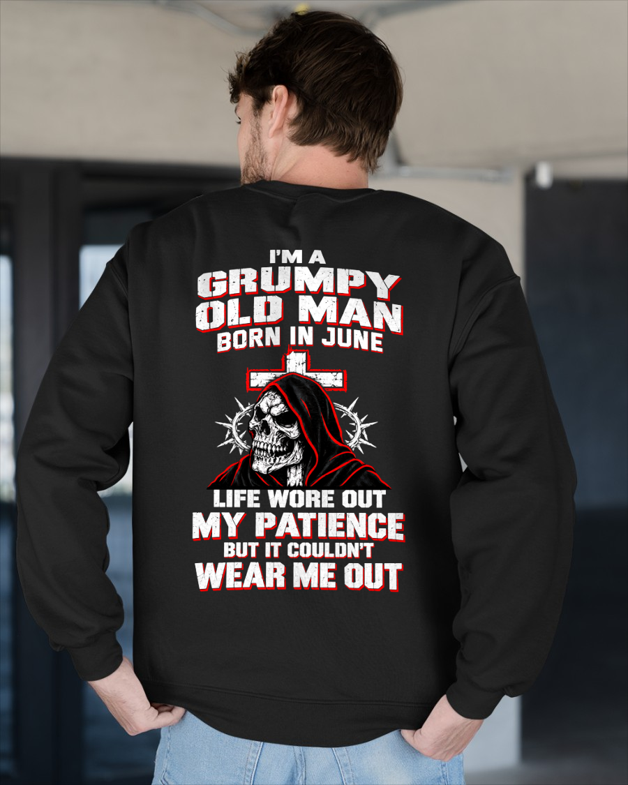 JUNE MEN'S SHIRT - I'm A Grumpy Old Man Born In June - Funny Gift For Yourself - KATE06 (SKU2609-107-06)
