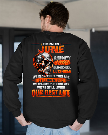 JUNE - Born In June, Grumpy Loyal & Old-School - Gift For Men - KATE06 (SKU2610-76-06)