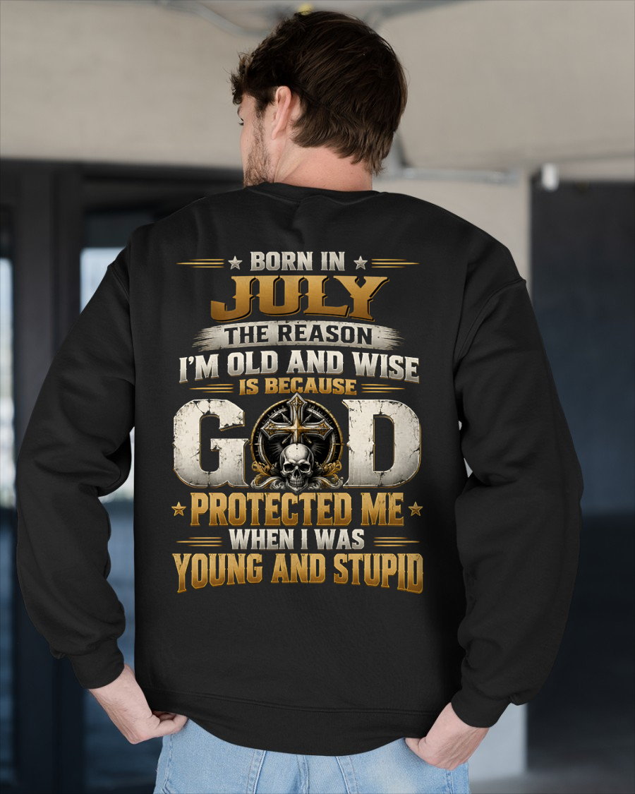 JULY - Born In July, Old & Wise - Gift For Men - KATE07 (SKU2609-334-07)