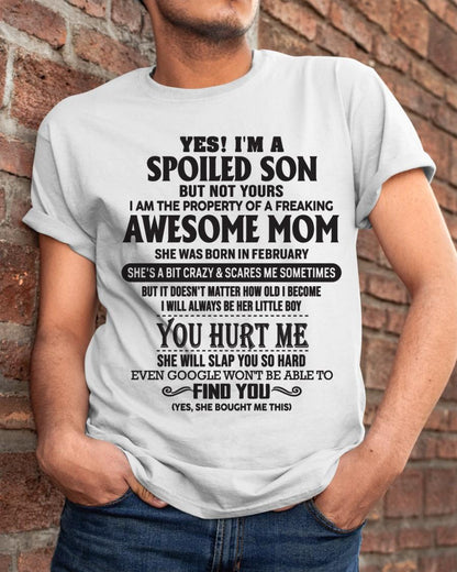 February - Gift for Son from Mom - KATE02 ( SKU-MS01-02)