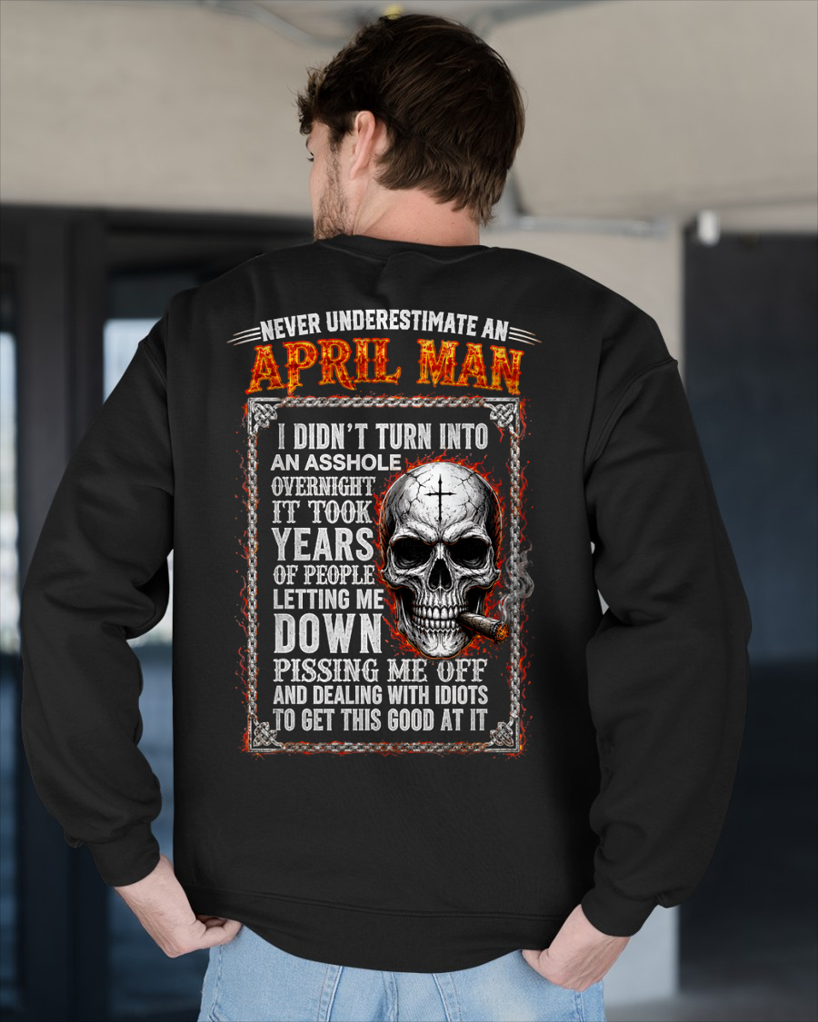 APRIL - GRUMPY MAN - PERFECT GIFT FOR YOURSELF - (SKU2606-383-04)