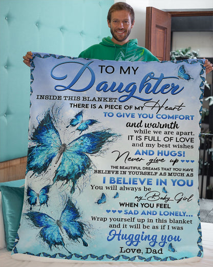 Special blanket for Daughter - From Dad blanket