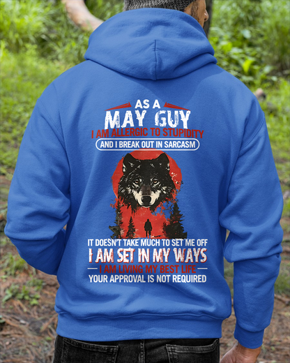 MAY – Grumpy Old Man Sarcasm Shirt – Funny Birthday Gift for Men (SKU2604-115-05)