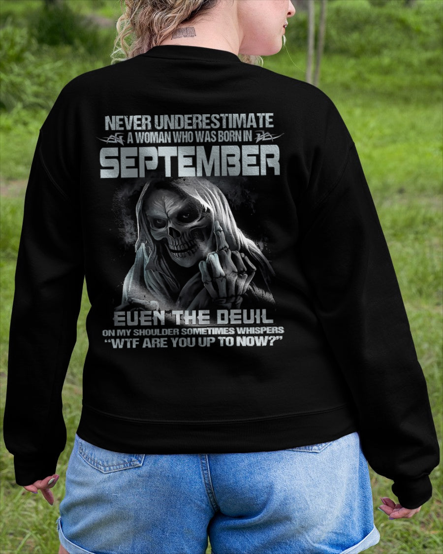 SEPTEMBER - NEVER UNDERESTIUNDER A WOMAN - FMA (SKU09-13-09)