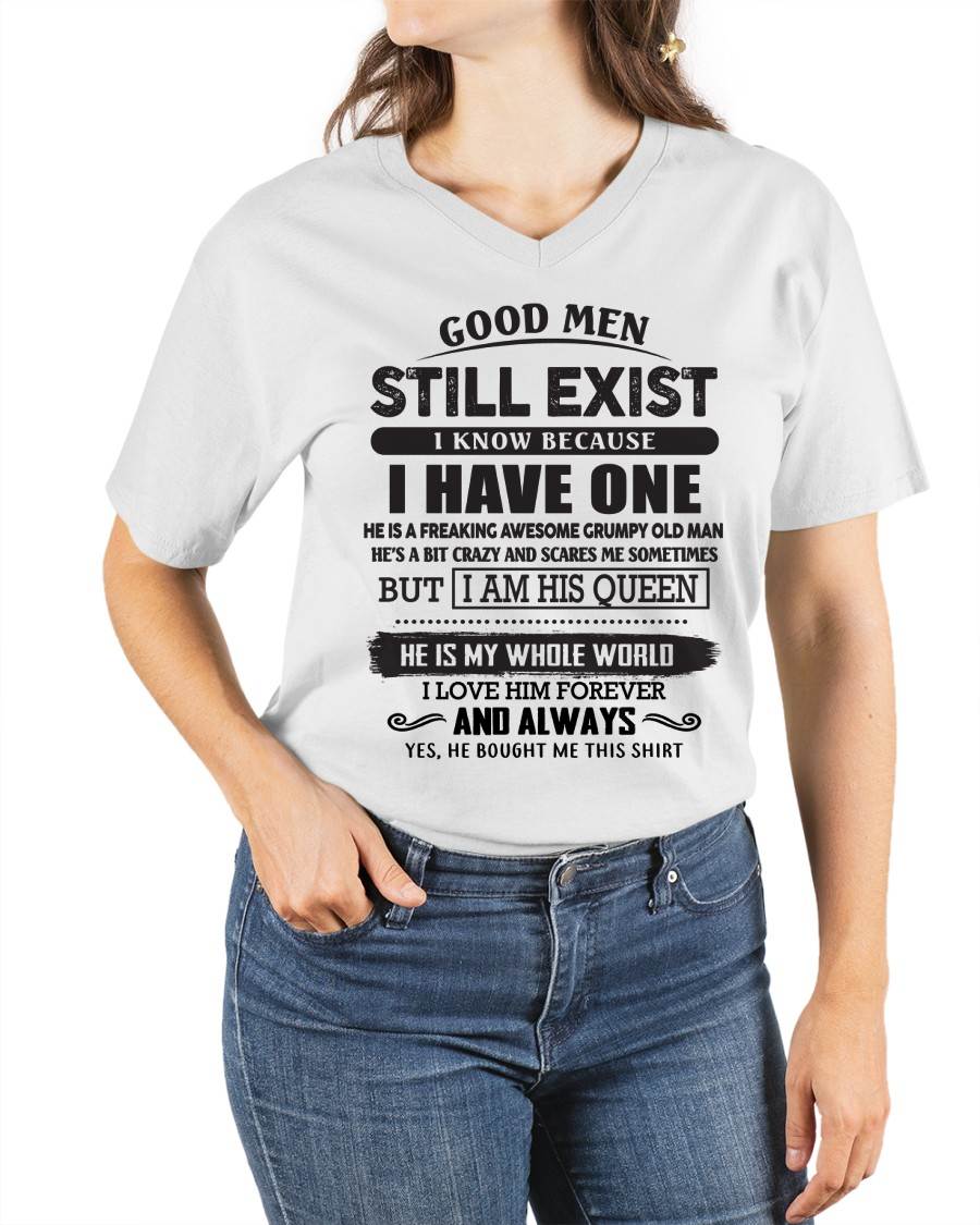 Good Men Still Exist - Perfect Gift For Your Girlfriend, Wife From Boyfriend, Husband - KATE00 (SKU26T-0192-00)