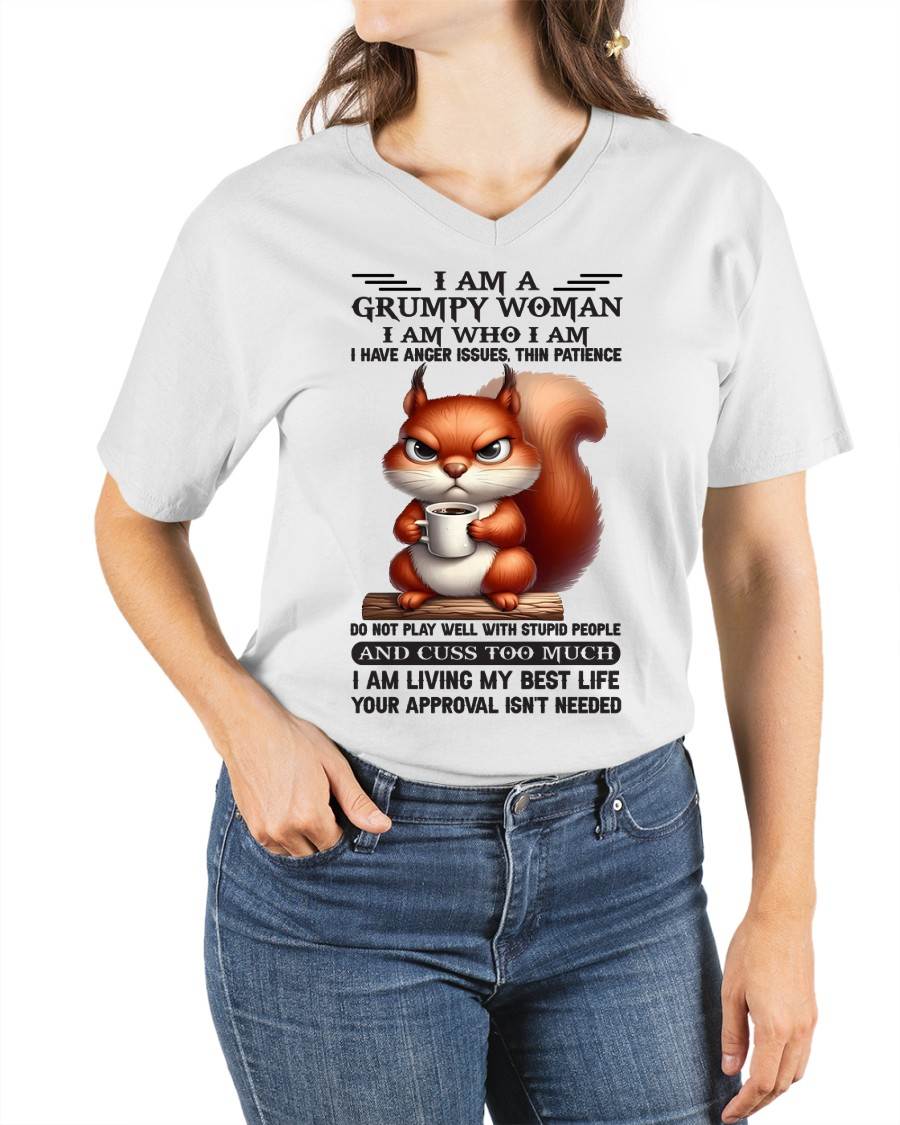 GRUPMY WOMAN - BIRTHDAY SHIRT FOR WOMEN - KATE00 (SKU09-07-00)