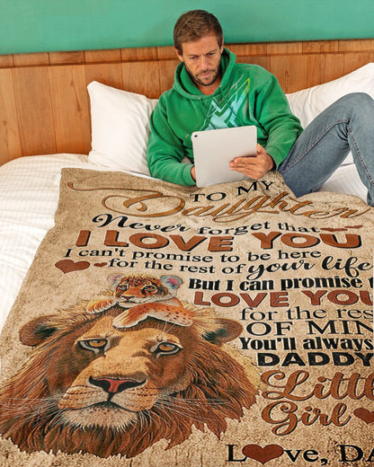 Special Gift For Your Daughter Blanket - From Dad