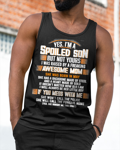 MAY - Raised By A Freaking Awesome Mom - FROM MOM TO SON - KATE05 (SKU26T-01-45-05)