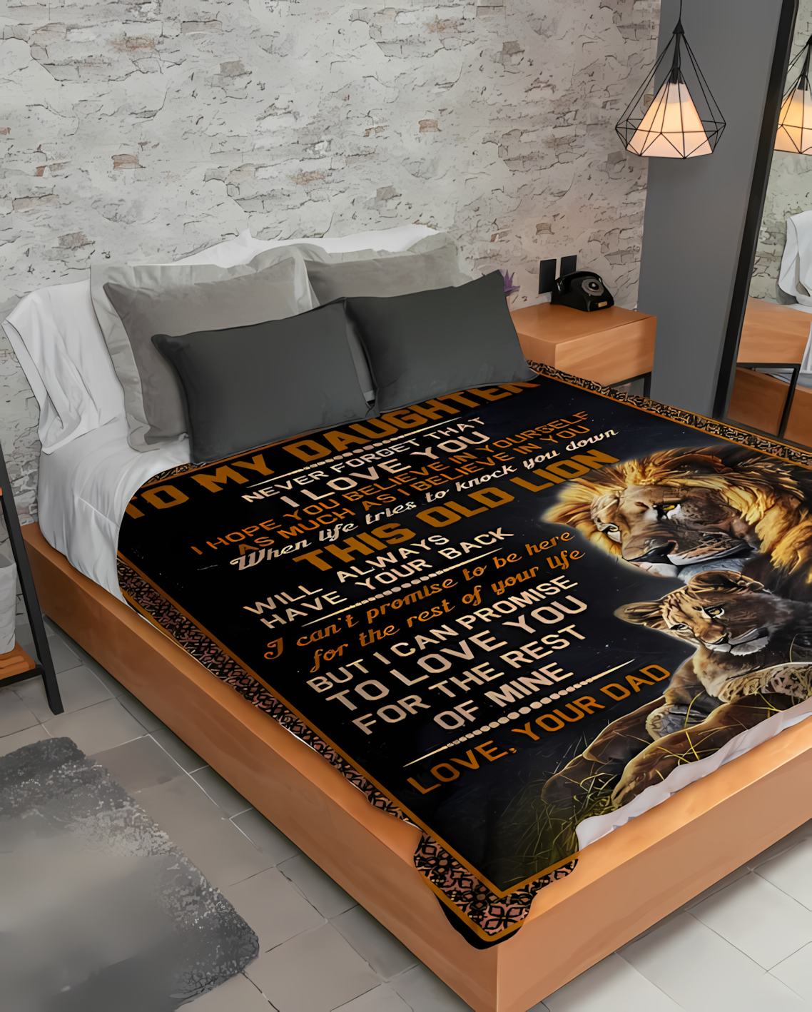 Special Gift For Your Daughter Blanket - From Dad