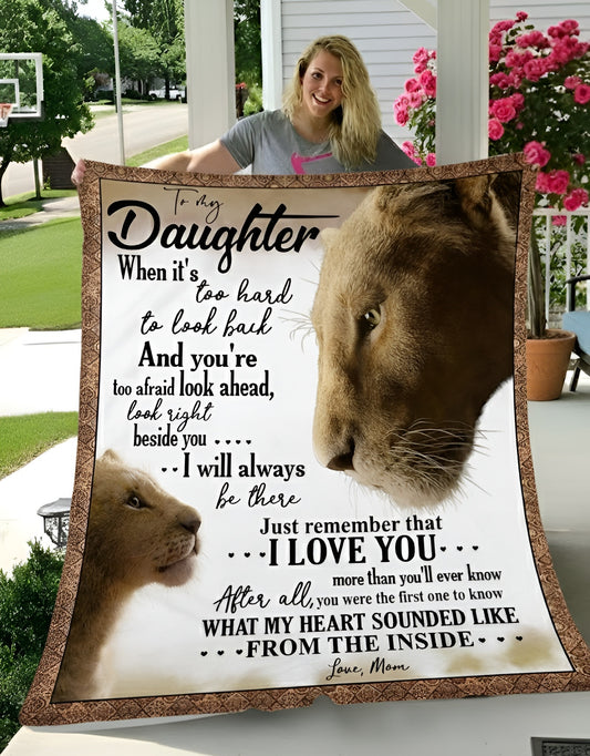 Special Gift For Your Daughter Blanket - From Mom