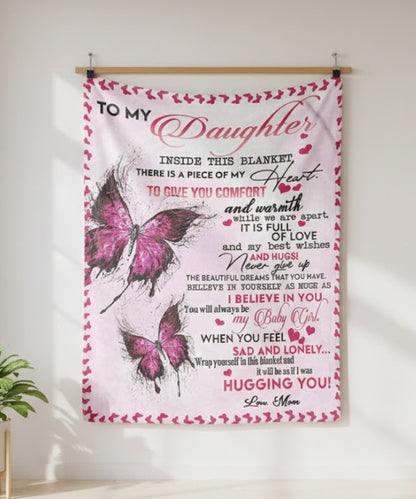 Special Gift For Your Daughter Blanket - From Mom