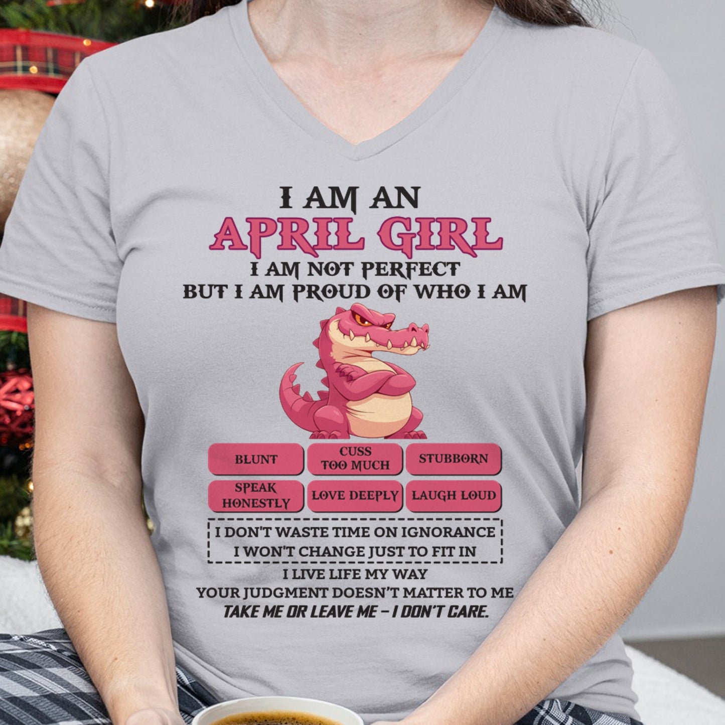 April Girl Shirt – Birthday Gift for Women - KATE04 FMA (SKU10-80-04)